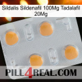 Sildalis Sildenafil 100Mg Tadalafil 20Mg 24